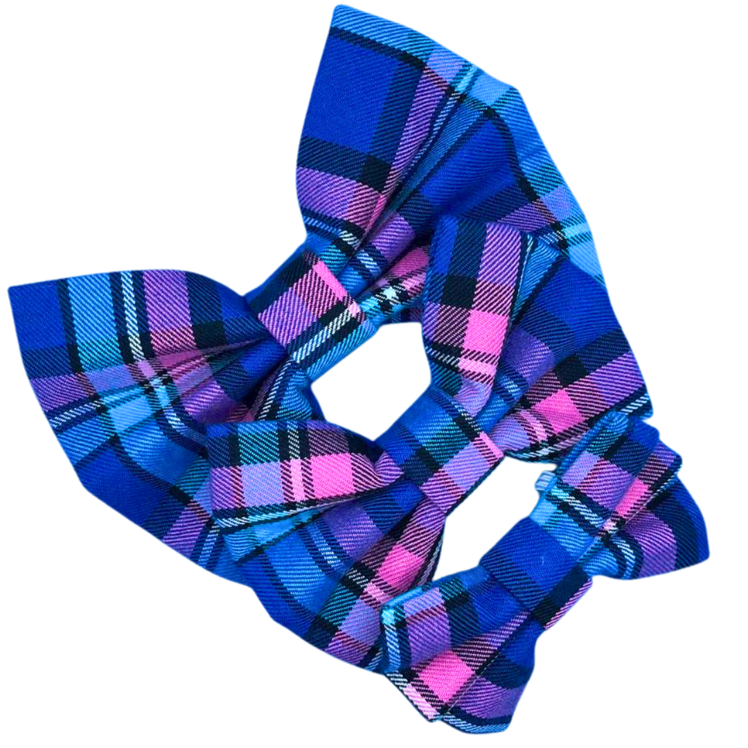 Cambridge Tartan Dog Bow