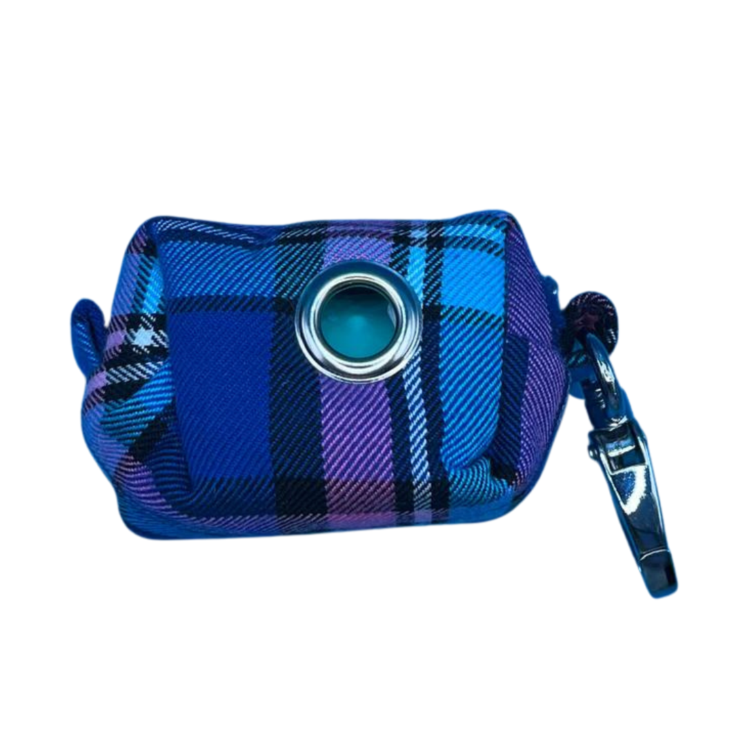 Cambridge Tartan Poo Bag Holder