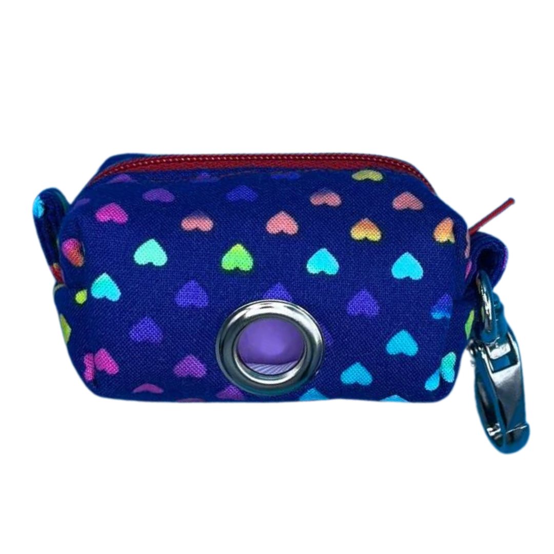 Heart Polka Dot Poo Bag Holder
