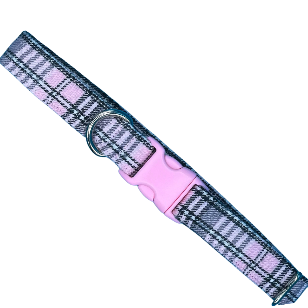 Pink Sugar Tartan Collar