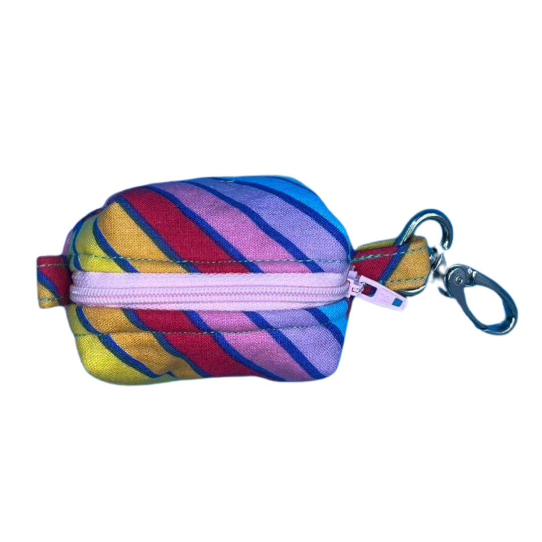 Circus Stripe Poo Bag Holder