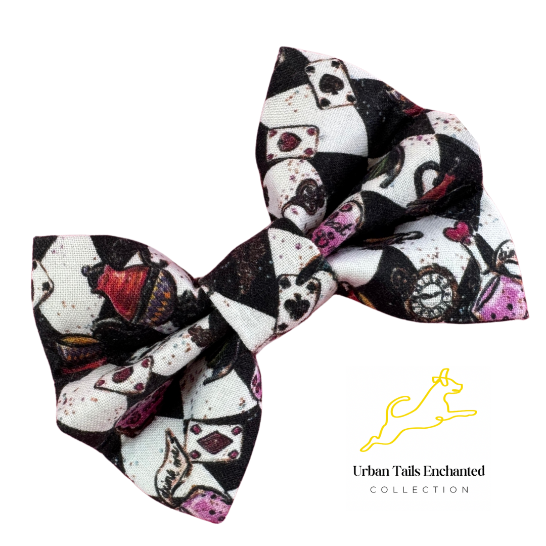 Down the Rabbit Hole Dog Bow