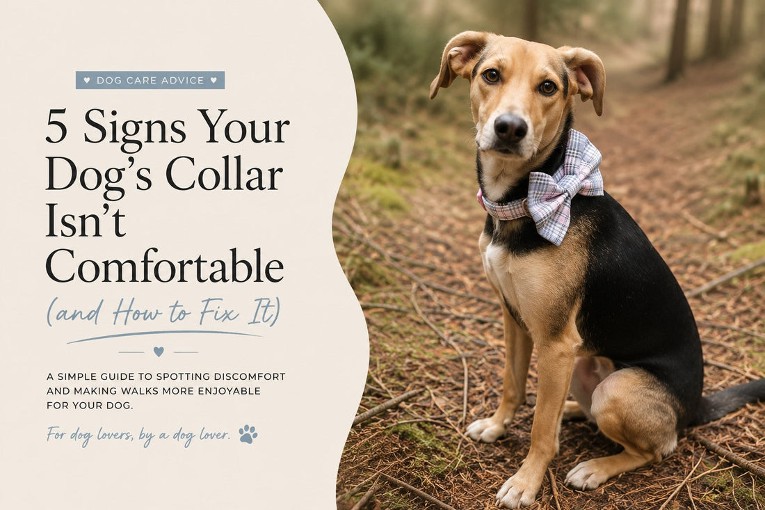 5 Signs Your Dog’s Collar Isn’t Comfortable (and How to Fix It)