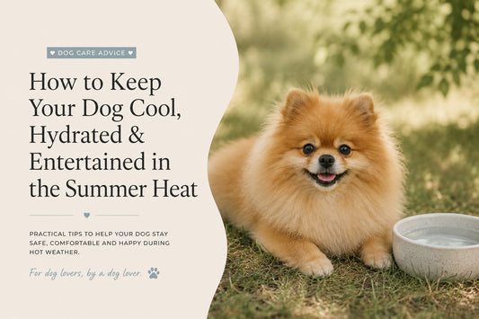 How to Keep Your Dog Cool, Hydrated & Entertained in the Summer Heat