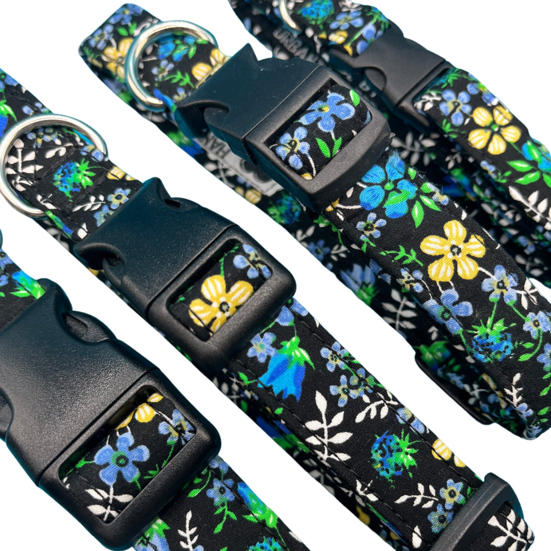 Azure Floral Collar