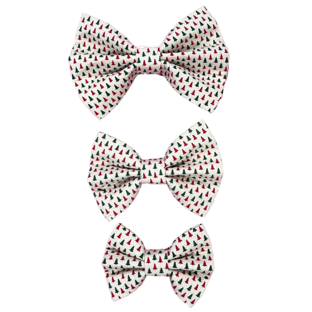 Christmas Polka Bow Tie