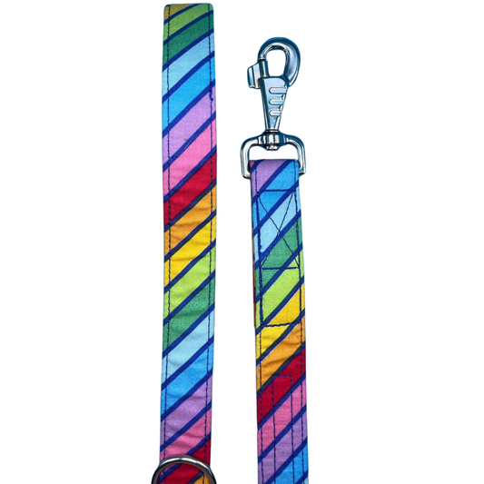 Circus Stripe Dog Lead