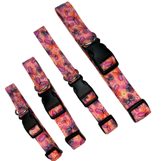 Flutter Fabric Dog Collar