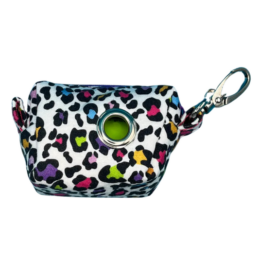 Funky Leopard - Poo Bag Holder