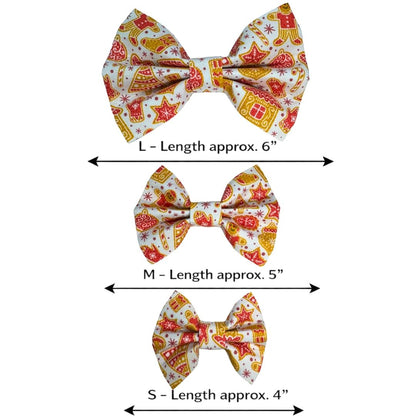 Ginger Bread Christmas Bow Tie