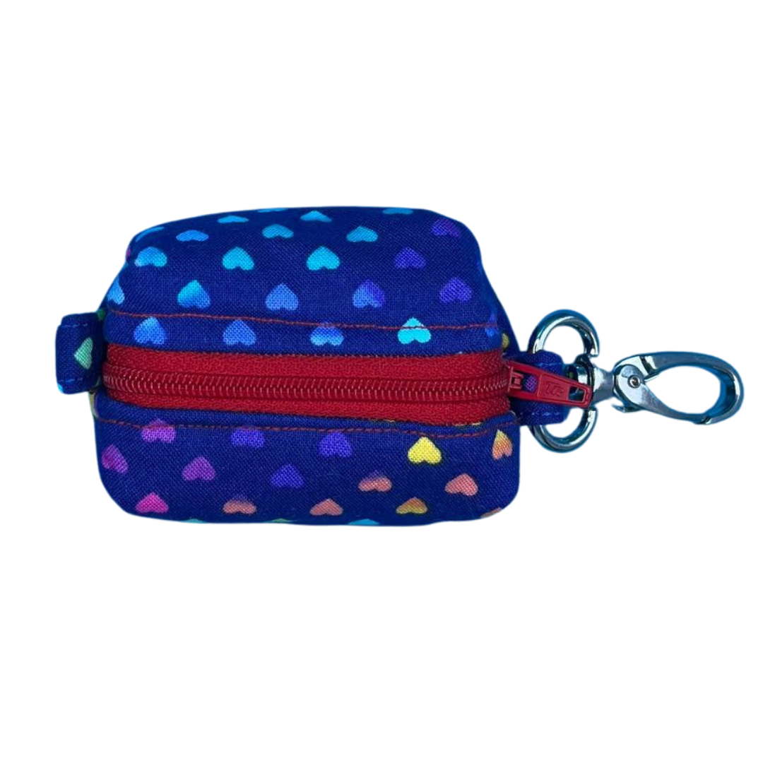 Heart Polka Dot - Poo Bag Holder