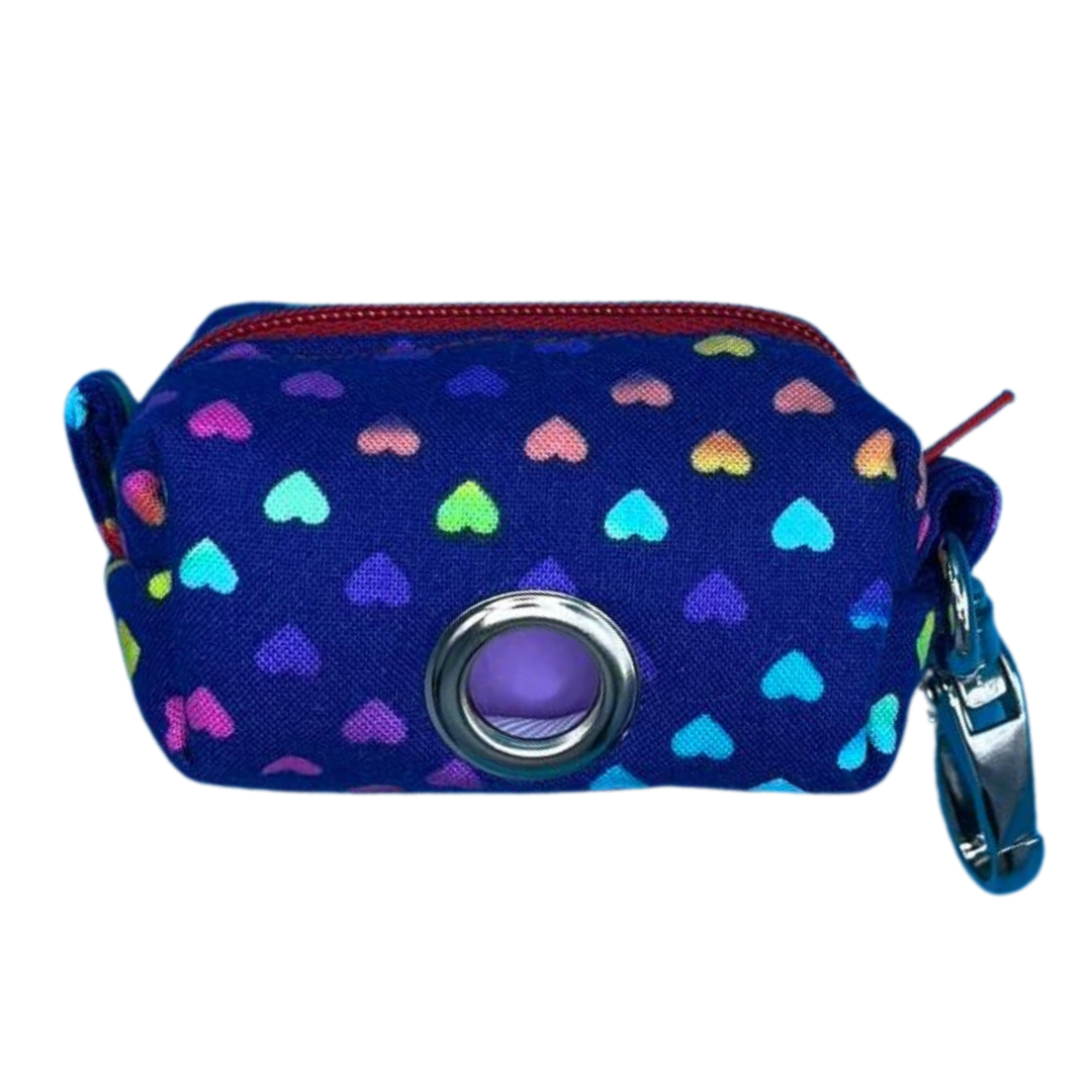 Heart Polka Dot - Poo Bag Holder