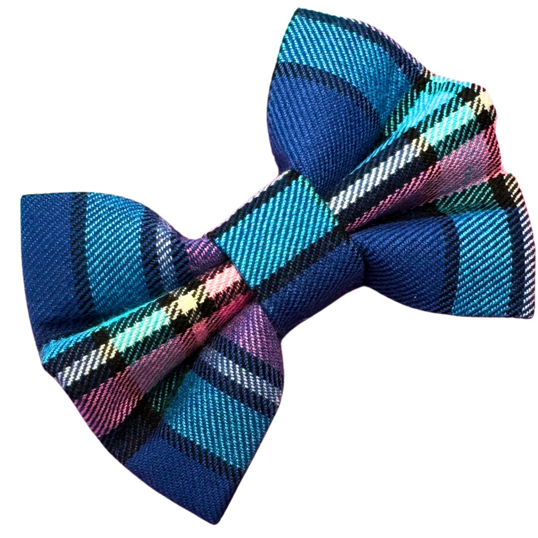 Cambridge Tartan Dog Bow