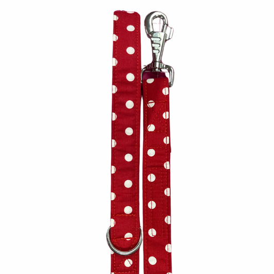 Minnie Polka Dot Dog Lead