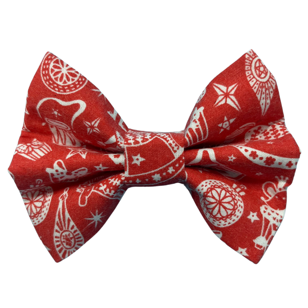 Nut Cracker Christmas Bow Tie