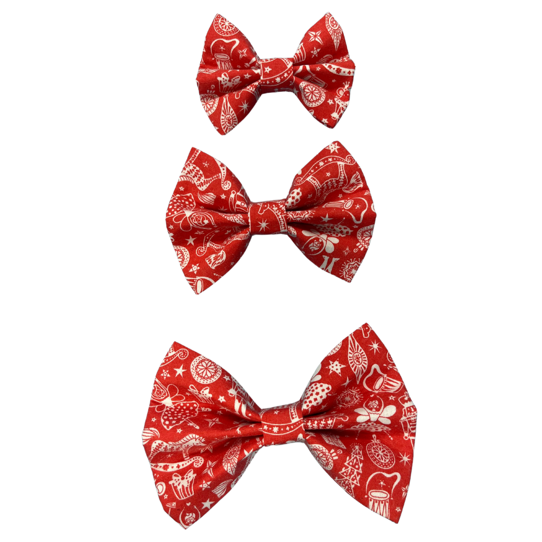 Nut Cracker Christmas Bow Tie