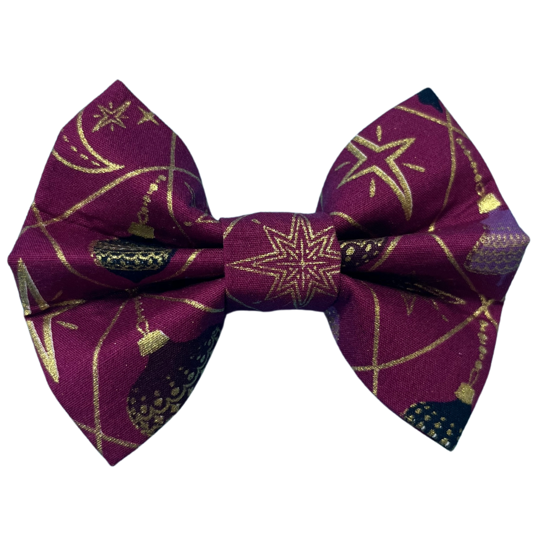 Ornate Christmas  Bow Tie