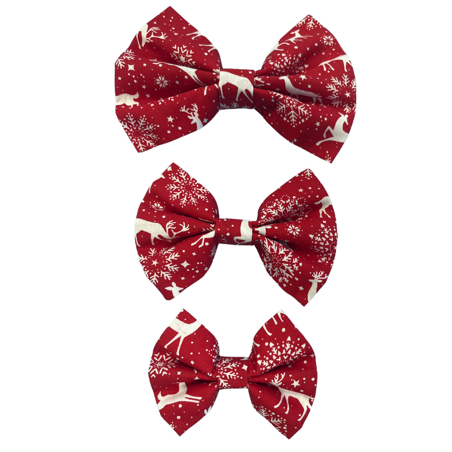 Sleigh Bells Christmas Bow Tie