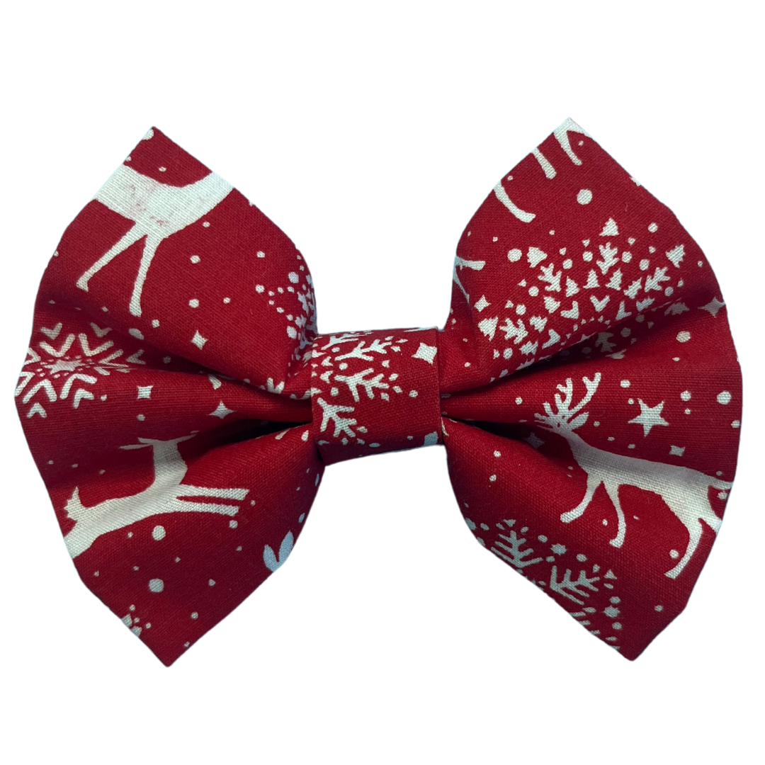 Sleigh Bells Christmas Bow Tie