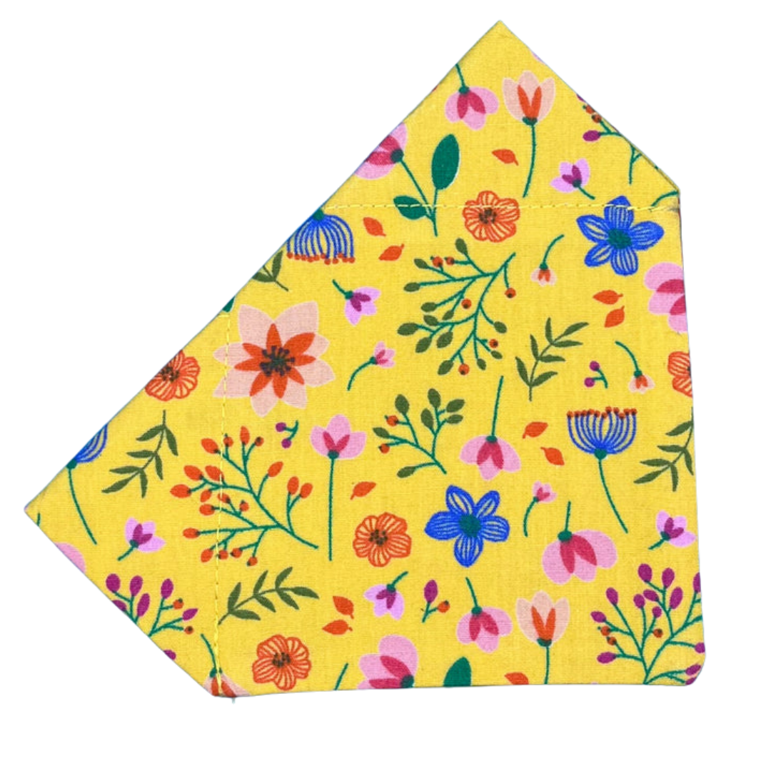 Sunshine Floral Bandana