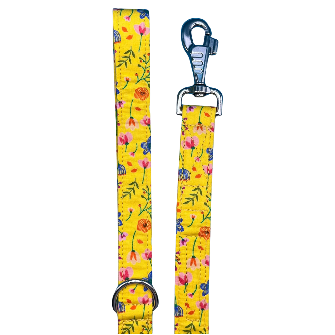 Sunshine Floral Dog Lead