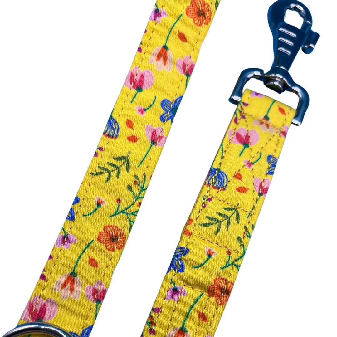 Sunshine Floral Dog Lead