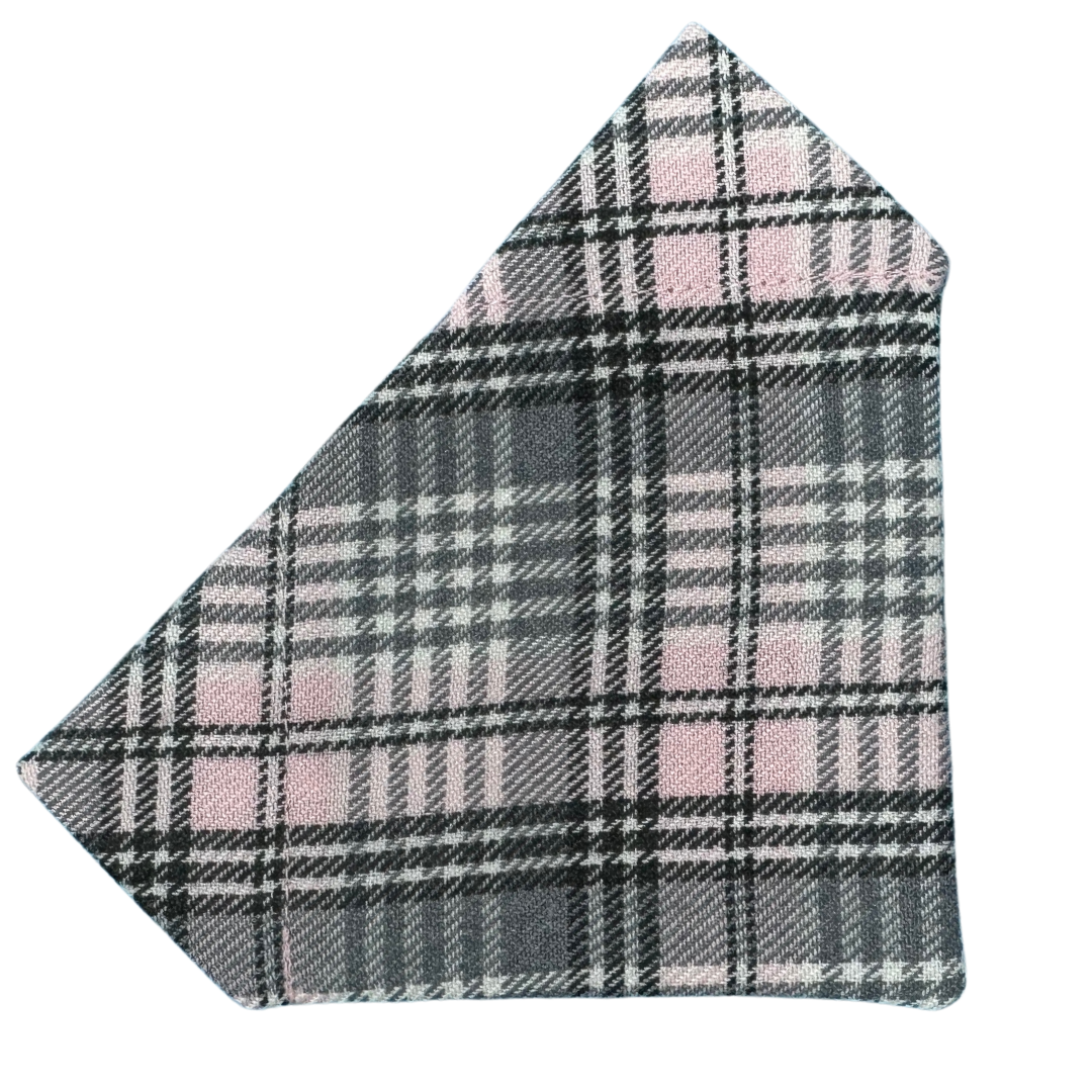 Pink Sugar Tartan Bandana