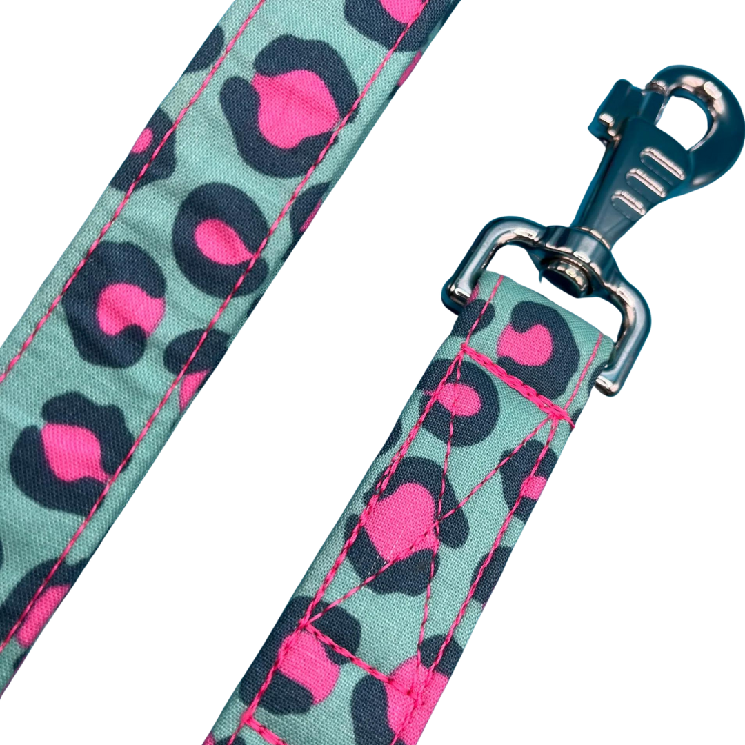 Sassy Leopard Dog Lead