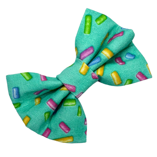 Sprinkles Dog Bow